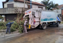 Cronograma del sistema municipal de recolección de ramas para esta semana