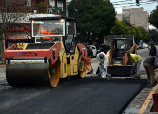 La Municipalidad amplía la obra de repavimentación de la avenida Tapia de Cruz