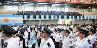 Emotivo acto por la celebración del Día de la Policía bonaerense