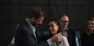 Colegio Ramón Cereijo: se realizó el acto de bienvenida de la sexta camada de ingresantes