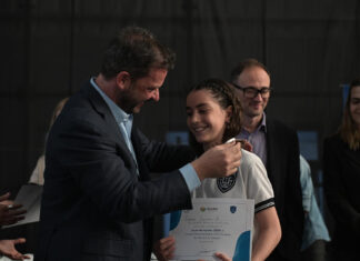 Colegio Ramón Cereijo: se realizó el acto de bienvenida de la sexta camada de ingresantes