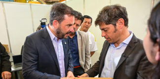 Ariel Sujarchuk y Axel Kicillof recorrieron Escobar Innova y se reunieron con 120 empresarios de la región para potenciar el desarrollo productivo