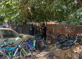 La División Municipal de Bicicletas de Prevención Urbana, clave para desbaratar una banda que vendía droga