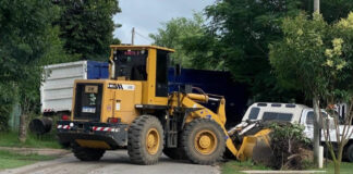 Cronograma del sistema municipal de recolección de ramas para esta semana