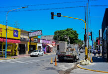 Plan integral de seguridad vial: nuevo semáforo en Belén de Escobar