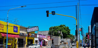 Plan integral de seguridad vial: nuevo semáforo en Belén de Escobar