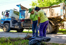 Escobar impulsa jornadas de limpieza y concientización para evitar la formación de microbasurales