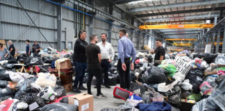 Este lunes parten hacia Bahía Blanca las cinco toneladas de donaciones recibidas en Escobar