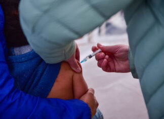 Campaña de vacunación de refuerzo contra el sarampión para la primera infancia