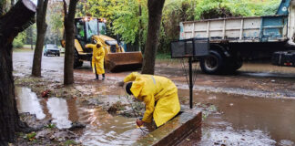 El Comité de Emergencias del Municipio desplegó un operativo integral por la tormenta