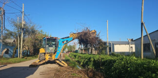 Fin de la alerta meteorológica: el Municipio refuerza tareas de asistencia y limpieza en todo el partido de Escobar