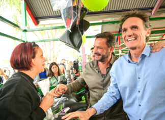 Se inauguró la nueva Feria de la Familia en Maquinista Savio