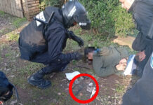 Dos disparos de Byrna: La Policía Municipal evitó un robo y redujo a un delincuente usando armas no letales