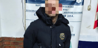 Operativo de la Policía Municipal y el Comando de Patrullas para detener al autor de cuatro robos de autos