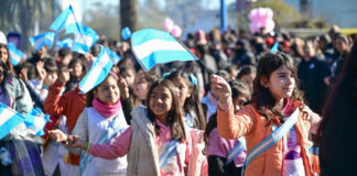 Garín vivió una verdadera fiesta popular para celebrar su 132° aniversario
