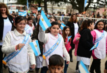 El 9 de julio, desfile y cierre a toda cumbia en Matheu