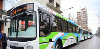 Escobar presentó las primeras unidades 100% a GNC de la provincia de Buenos Aires