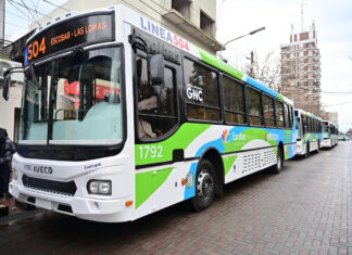 Escobar presentó las primeras unidades 100% a GNC de la provincia de Buenos Aires