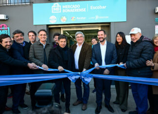 Sujarchuk y Kicillof recorrieron el nuevo Mercado Bonaerense Fijo y el futuro Centro Médico de Alta Complejidad