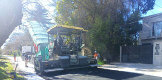 La Municipalidad de Escobar repavimentó la calle Libertad de Belén de Escobar y asfaltó Paso en Ingeniero Maschwitz
