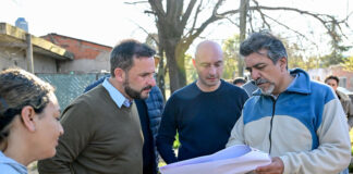 Siguen adelante las obras de estabilizado en las calles de Garín