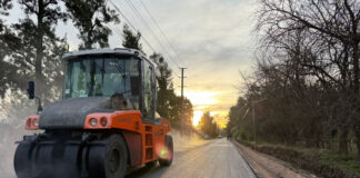 La Municipalidad de Escobar continúa con importantes obras de pavimentación y estabilizado en el distrito