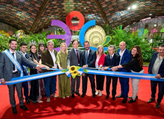 La 62ª Fiesta Nacional de la Flor abrió sus puertas: «Pese a la crisis, sostenemos con orgullo este evento que nos une y representa»