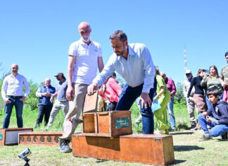 Emotiva liberación de aves silvestres nativas en la Reserva de Maschwitz