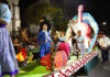 Fiesta Nacional de la Flor: decenas de vecinos ya trabajan en el armado de las carrozas que participarán del tradicional desfile