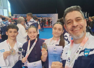 Escobarenses se consagraron campeones en el Mundial de Taekwondo ITF en Croacia