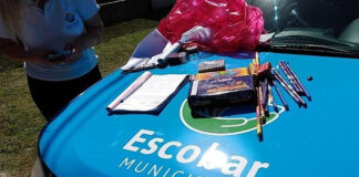 Escobar libre de pirotecnia sonora: la Municipalidad hará controles para evitar la venta y el uso