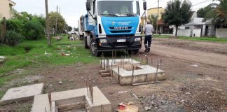 Escobar: Continúan los trabajos hidráulicos en distintos puntos del distrito