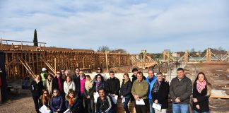 Rectores de colegios preuniversitarios de todo el país visitaron la obra en construcción del Colegio Ramón Cereijo