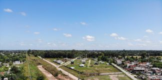 Maquinista Savio: Duplican la capacidad del reservorio hidráulico de la calle Mocoví