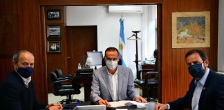 Sujarchuk firmó un histórico convenio con la Dirección Nacional de Vialidad