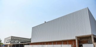 Avanzan las obras de ampliación en el Colegio Ramón A. Cereijo y en escuelas públicas del distrito