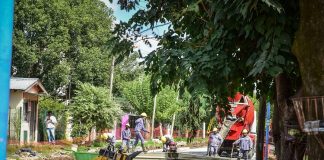 Sujarchuk recorrió obras de asfalto e infraestructura