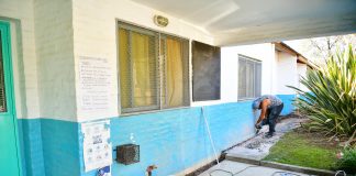 Avanzan las obras en los establecimientos educativos públicos del distrito