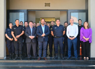 Ariel Sujarchuk recibió a los nuevos jefes policiales y convocará a una Mesa de Coordinación con autoridades federales