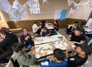 Voluntarias de un proyecto internacional realizaron actividades en conjunto con escuelas de Garín y Maquinista Savio