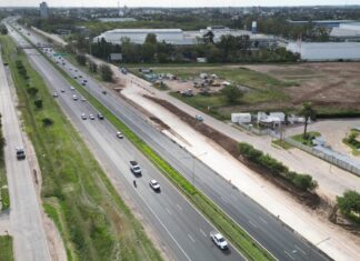 Los nuevos accesos a la Panamericana entran en la etapa final de obra